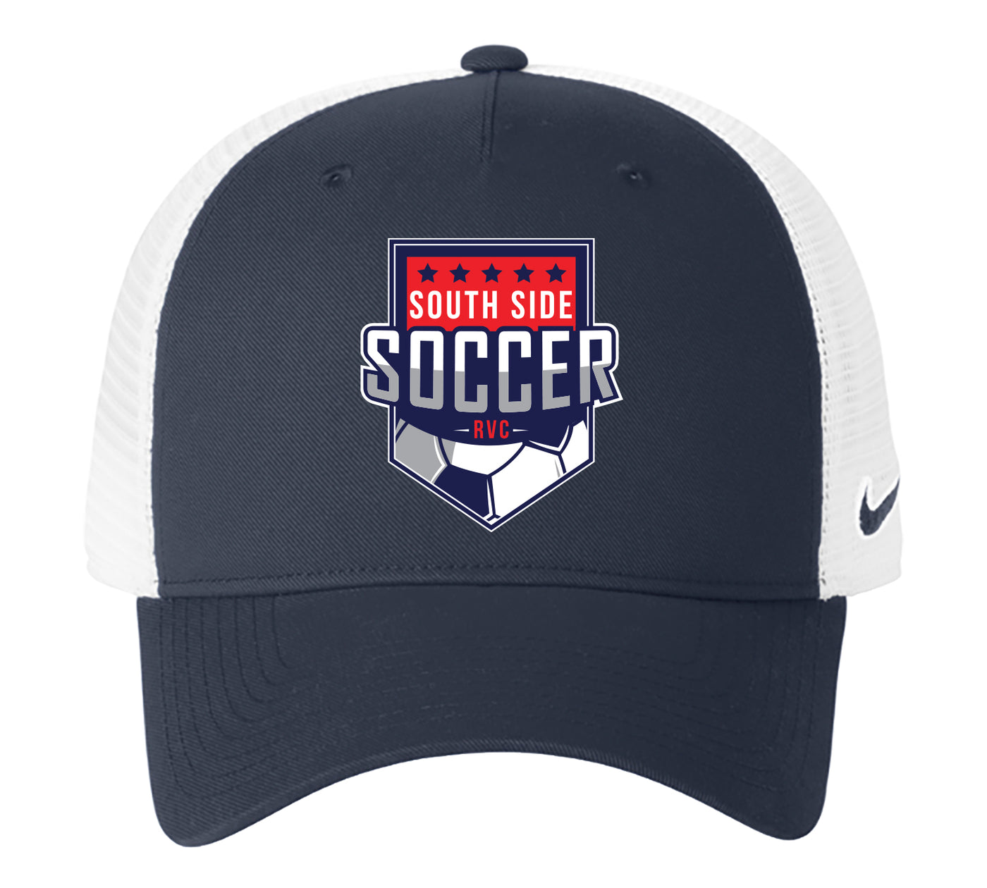 SSHS Cyclones Soccer Nike Snapback Mesh Trucker Cap