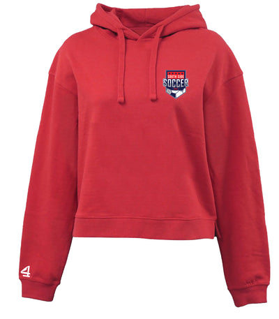 SSHS Cyclones Soccer Cropped Fleece Hoodie