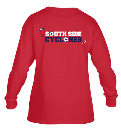 SSHS Cyclones Soccer LS Tees YOUTH