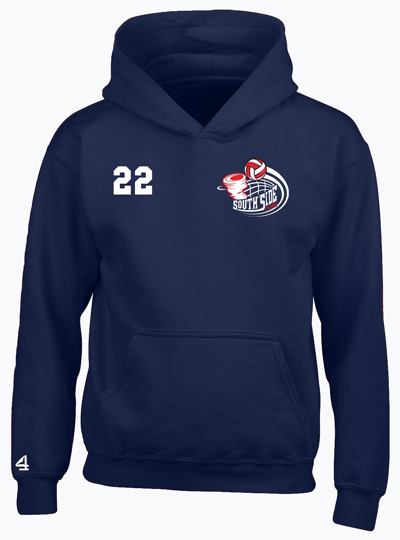 South Side High School Boys Volleyball Hoodie