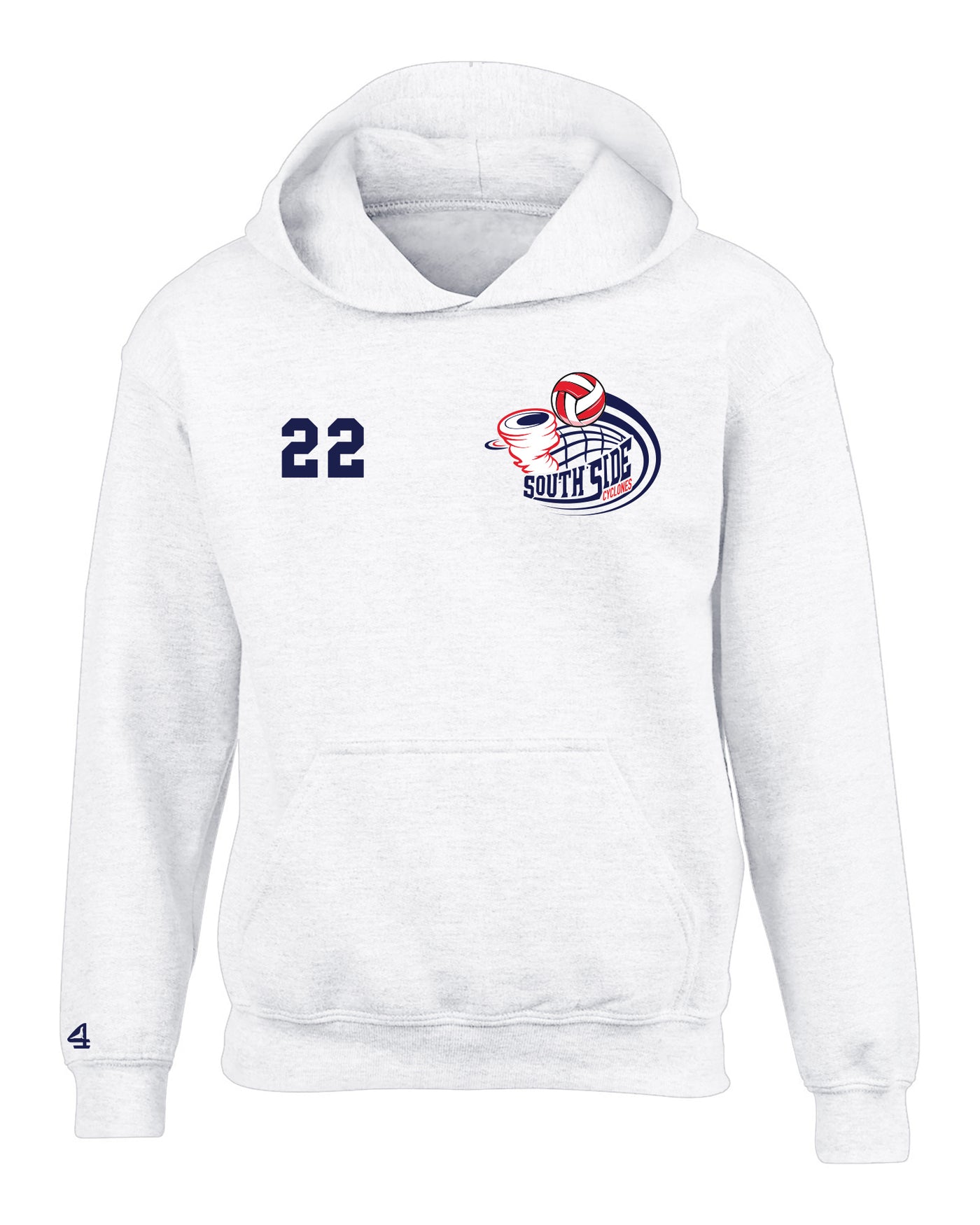 South Side High School Girls Volleyball Hoodie