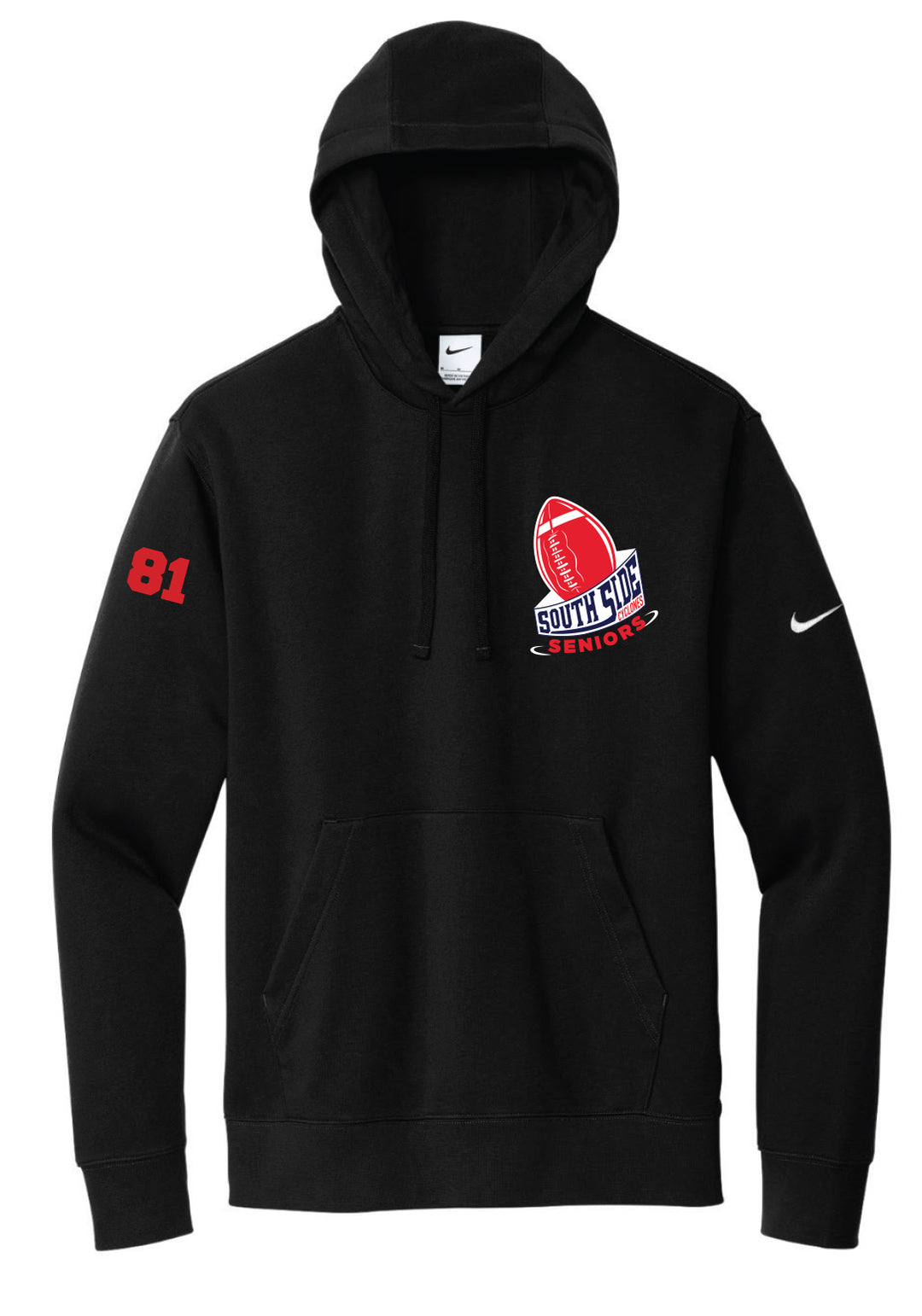 SSHS Senior Football Customizable Nike Hoodie