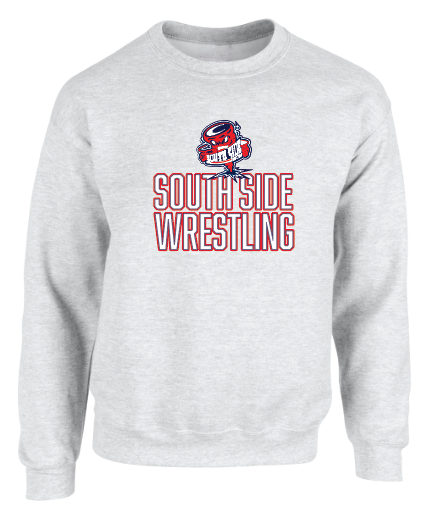 SOUTH SIDE VARSITY WRESTLING Crewneck Sweatshirt