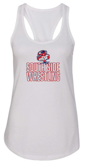 SOUTH SIDE VARSITY WRESTLING Racerback Tank