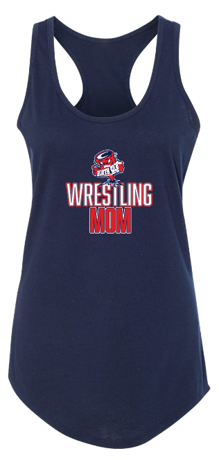 SOUTH SIDE VARSITY WRESTLING MOM Racerback Tank