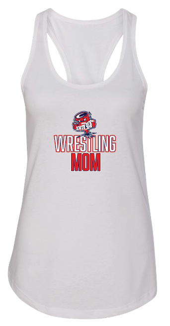 SOUTH SIDE VARSITY WRESTLING MOM Racerback Tank