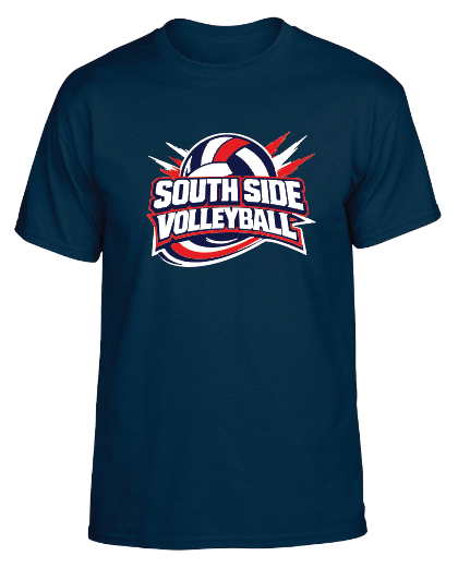 SOUTH SIDE MIDDLE SCHOOL VOLLEYBALL Short Sleeve Tee