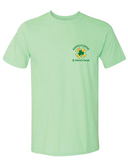 RVC St. Patrick’s Day Parade Shamrock Flag Short Sleeve Tshirt (ADULT SIZING ONLY)