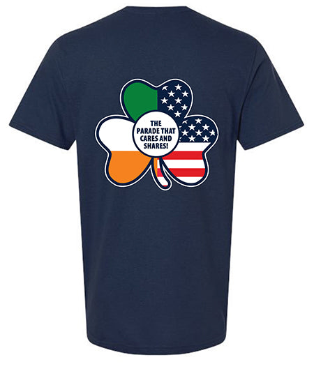 RVC St. Patrick’s Day Parade Shamrock Parade Shamrock Flag Short Sleeve Shirt