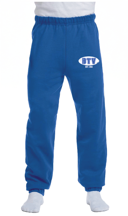 SSHS Red and Blue Fleece Sweatpants Blue Team