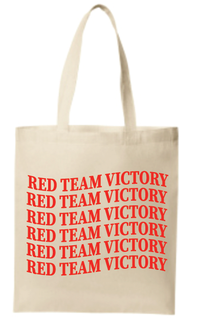 SSHS Red and Blue Tote Bag Red Team