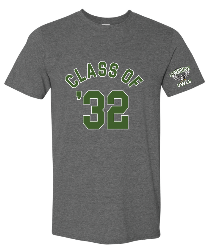Lynbrook North Class of 32 Short Sleeve T-shirt