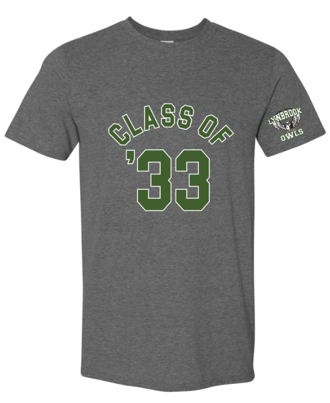 Lynbrook North Class of 33 Short Sleeve T-shirt