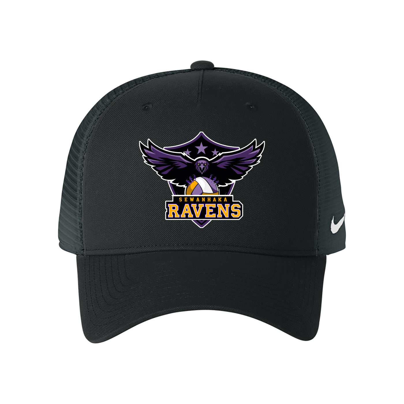 Sewanhaka Ravens Volleyball NIKE Snap Trucker Hat