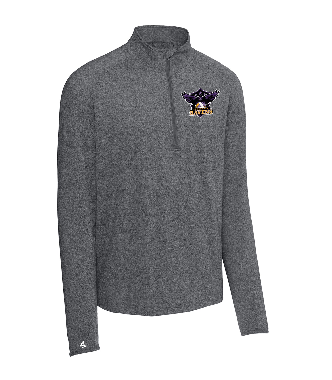 Sewanhaka Ravens Volleyball embroidered 1/4 zip