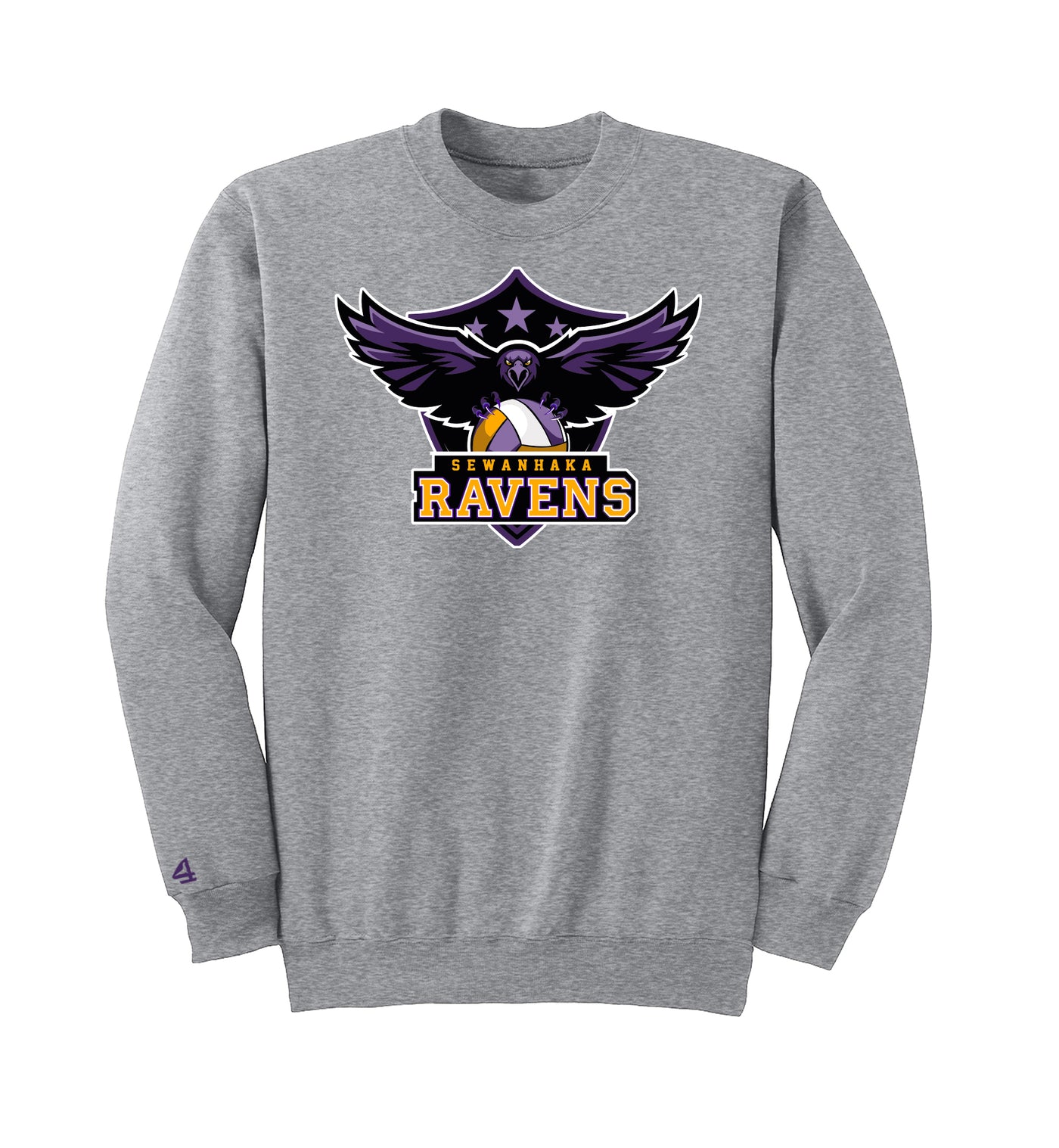 Sewanhaka Ravens Volleyball Crewneck Sweater