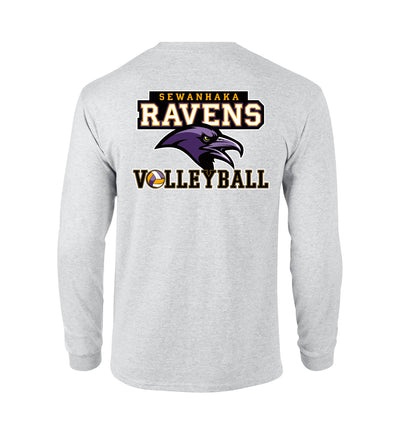 Sewanhaka Ravens Girls Volleyball Longsleeve T-shirt