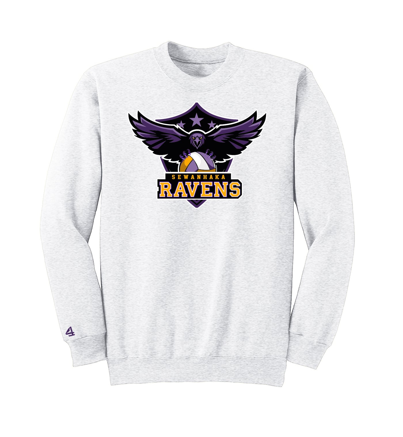 Sewanhaka Ravens Volleyball Crewneck Sweater