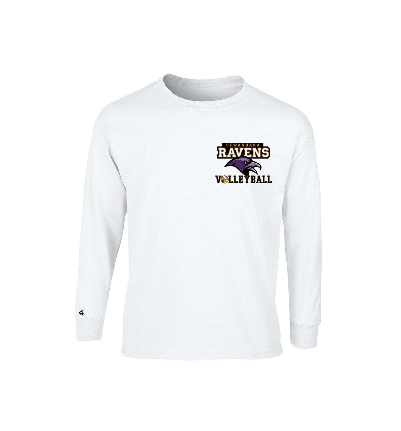 Sewanhaka Ravens Girls Volleyball Longsleeve T-shirt