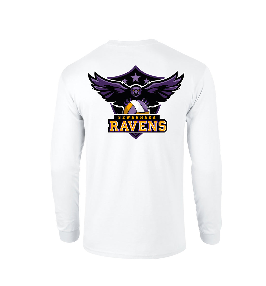 Sewanhaka Ravens Volleyball Longsleeve T-shirt