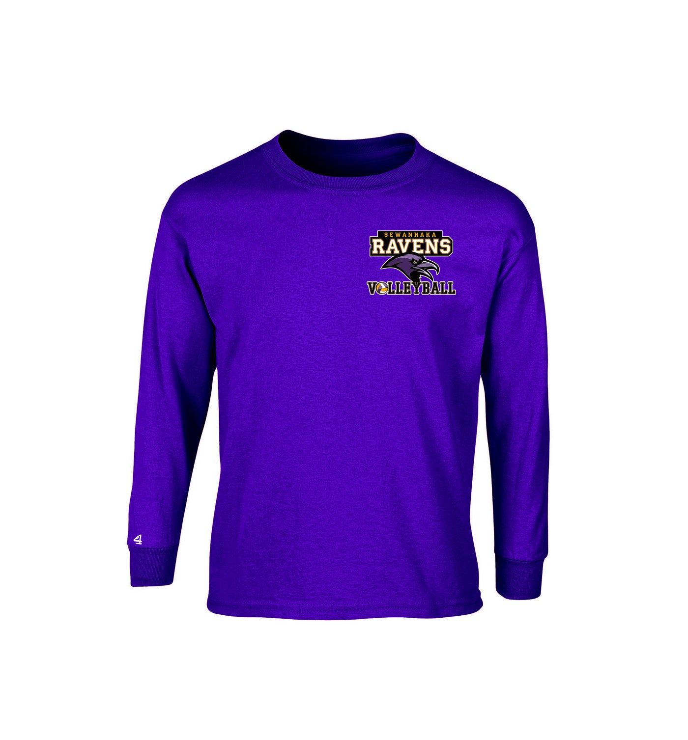 Sewanhaka Ravens Girls Volleyball Longsleeve T-shirt