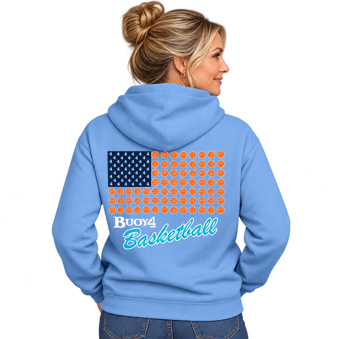 Buoy4 Basketball Flag Hoodie