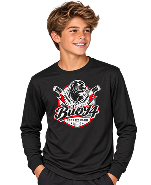BUOY4 SEAL HOCKEY CLUB LONG SLEEVE GRAPHIC TEE