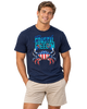 BUOY4 USA BLUE CRAB GRAPHIC TEE