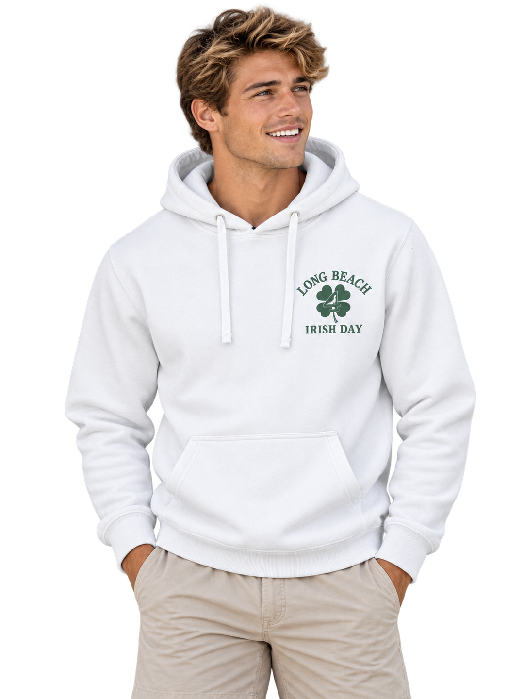 NEW Long Beach Irish Day Buoy4 Hoodie