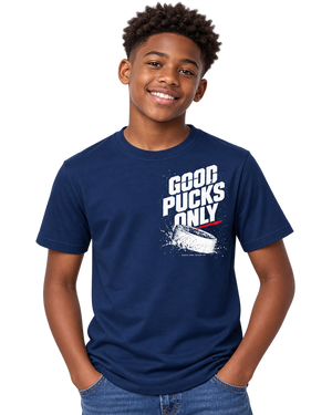GOOD PUCKS ONLY HOCKEY GRAPHIC TEE