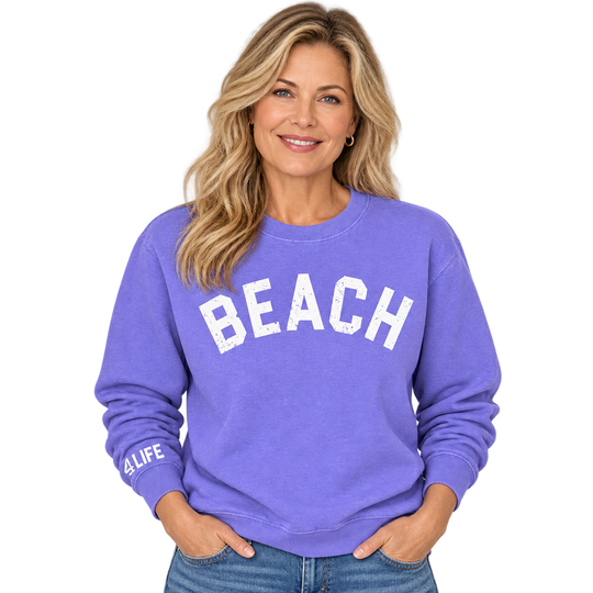 Buoy4 Beach Vintage Crewneck