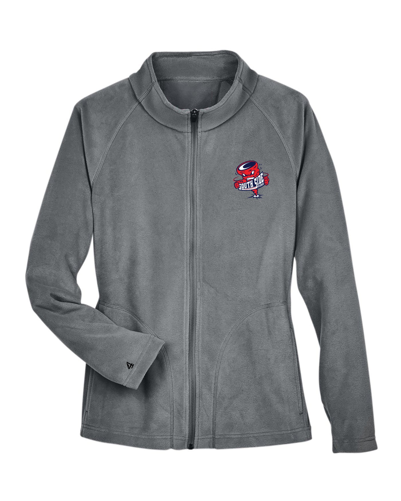 South Side High School Embroidered Football Women's Microfleece Jacket