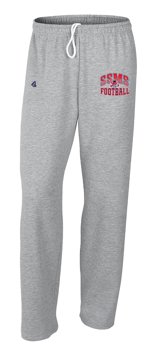 SSMS FOOTBALL Sweatpants Open Bottom