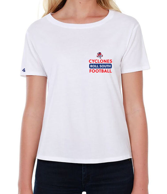 South Side High School Football Women's Boxy High Low Shirt