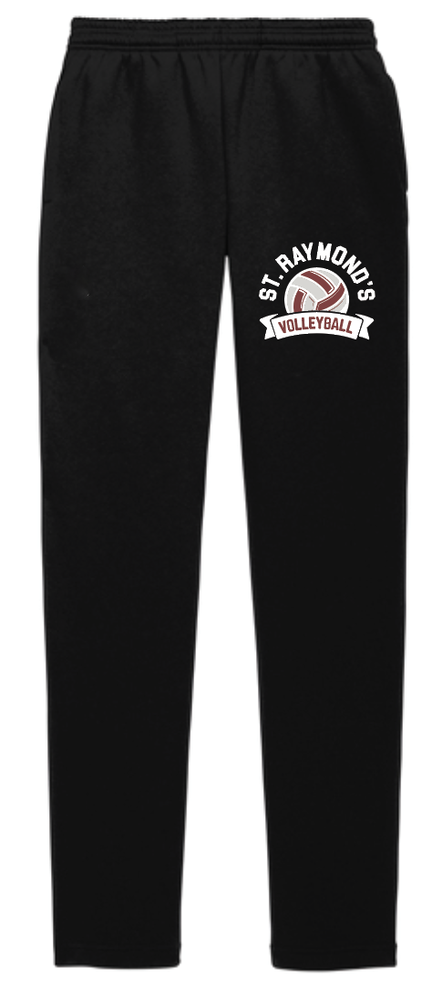 ST RAYMONDS VOLLEYBALL Open-Bottom Sweatpants