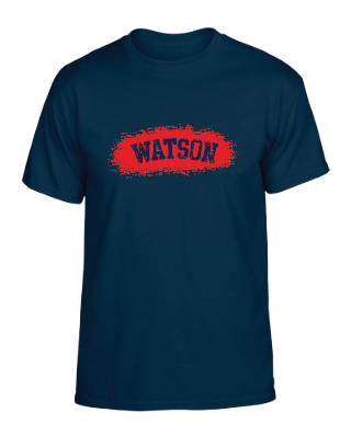 WATSON ELEMENTARY WILDCATS Splatter T-shirt