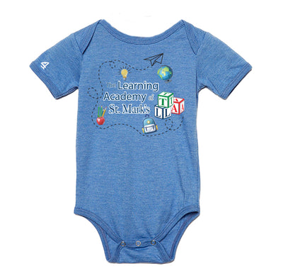 The Learning Academy of St. Mark's short sleeve onesie