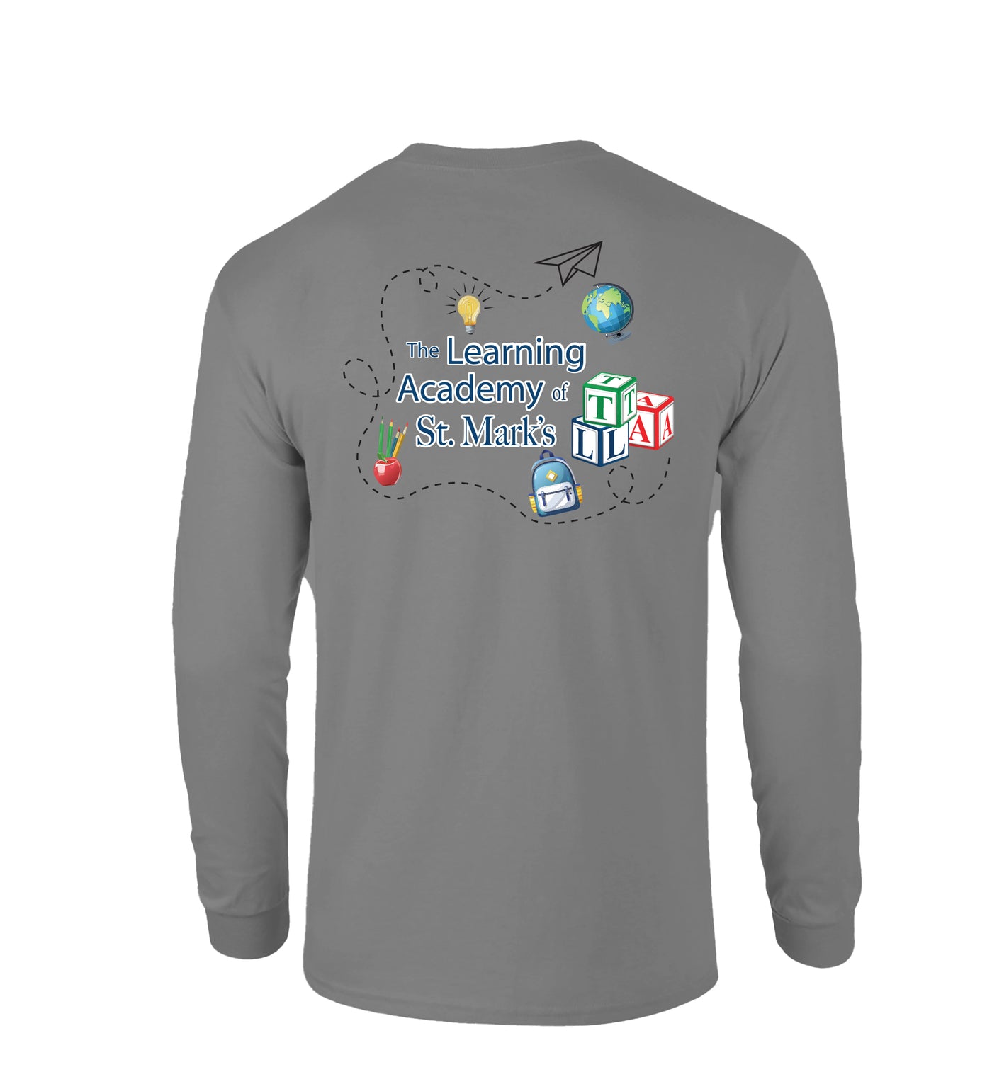 The Learning Academy of St. Mark's Long sleeve Tshirt