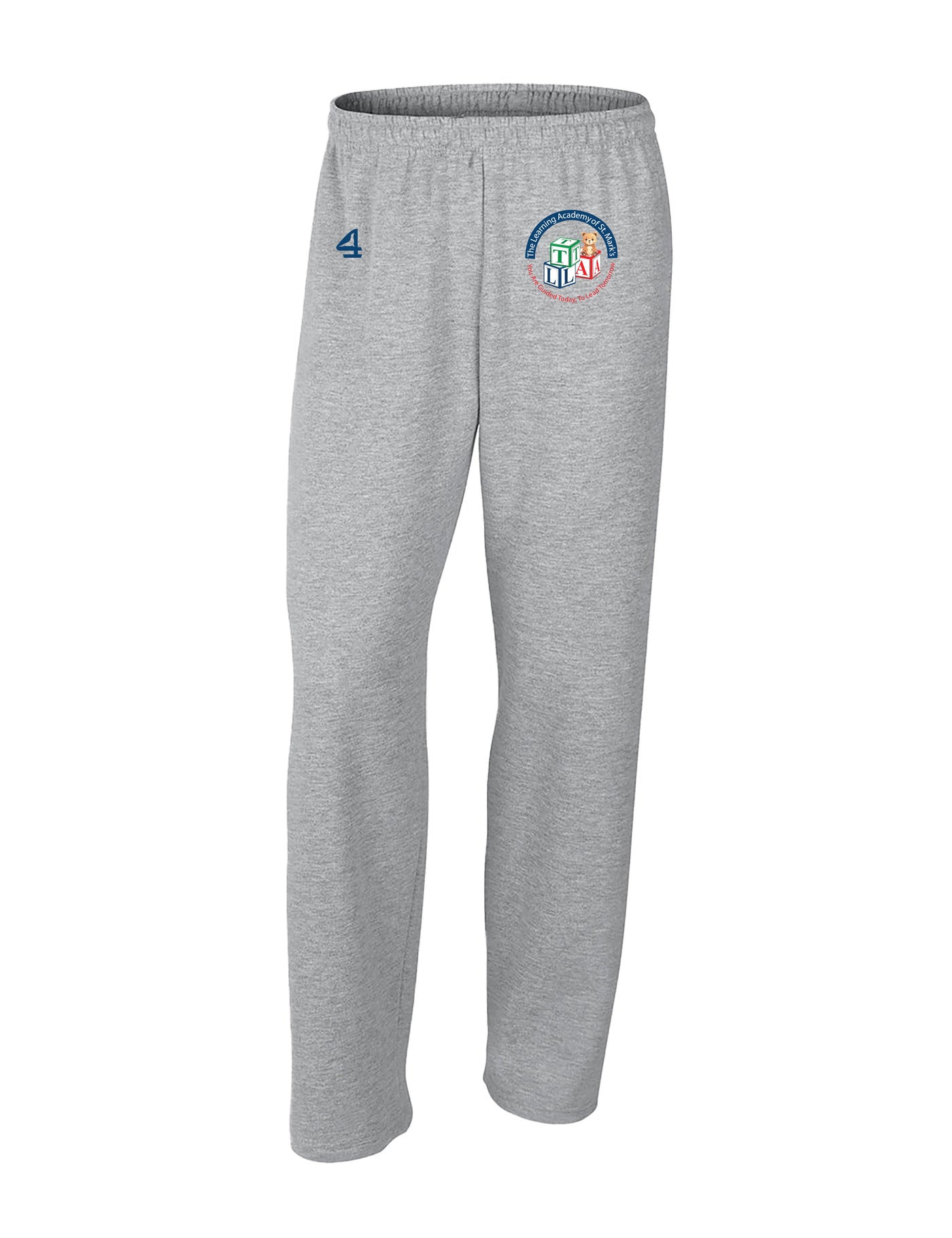 The Learning Academy of St. Mark's Open Bottom Sweatpants