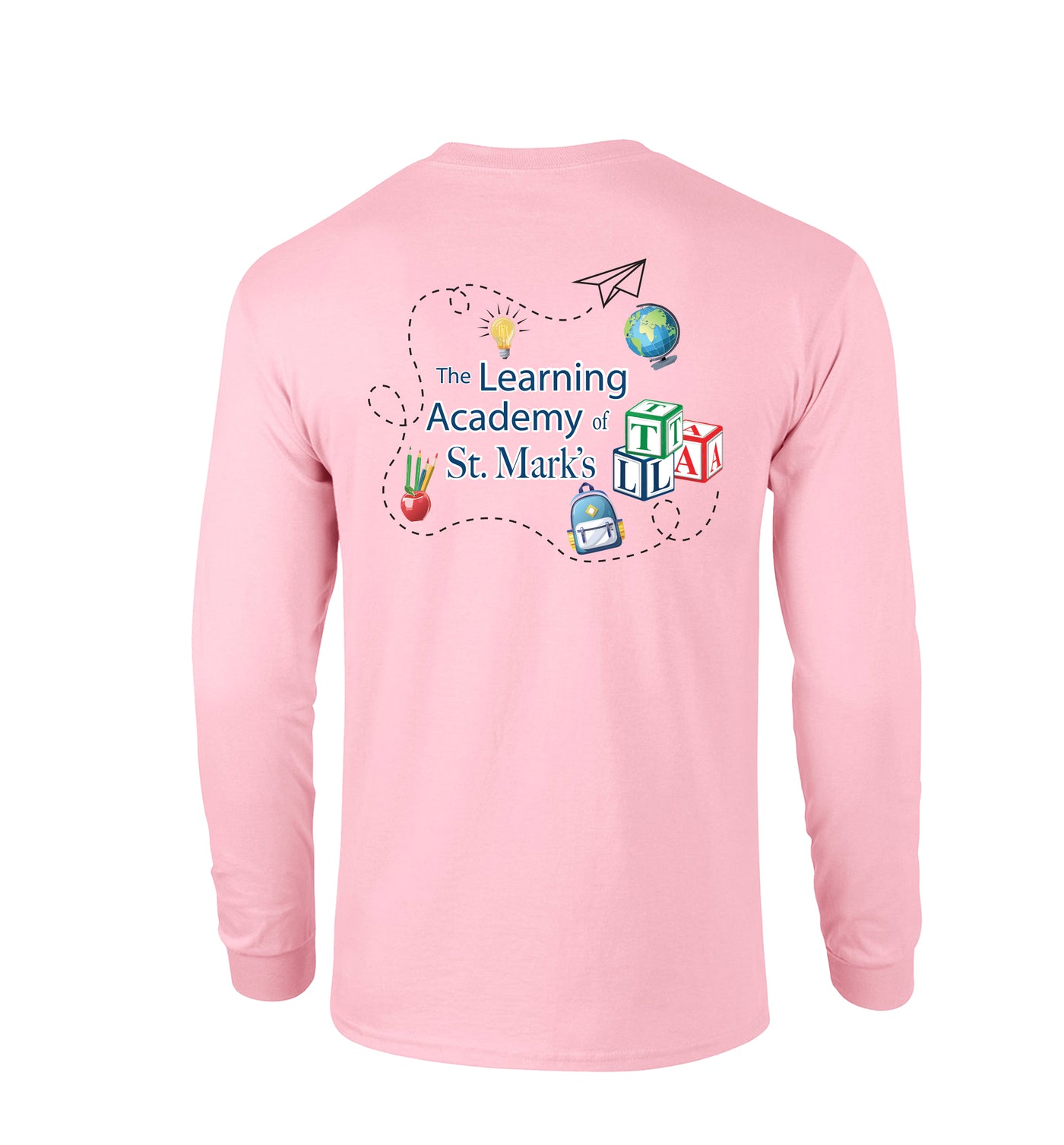 The Learning Academy of St. Mark's Long sleeve Tshirt