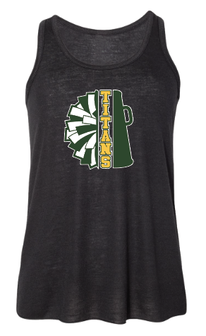 LYNBROOK TITANS FOOTBALL AND CHEER  RACERBACK TANK