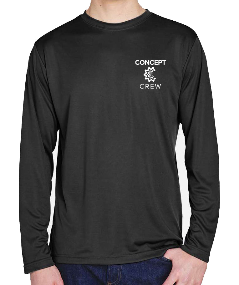 Concept Crew Long Sleeve Performance Tee
