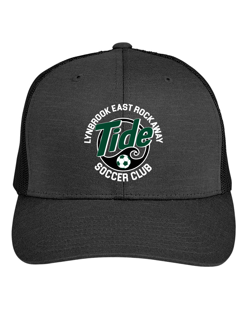 Lynbrook East Rockaway Soccer embroidered trucker hat
