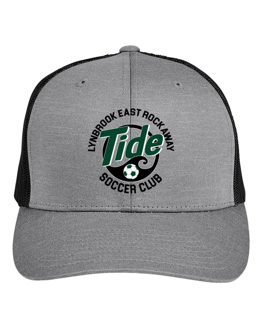 Lynbrook East Rockaway Soccer embroidered trucker hat