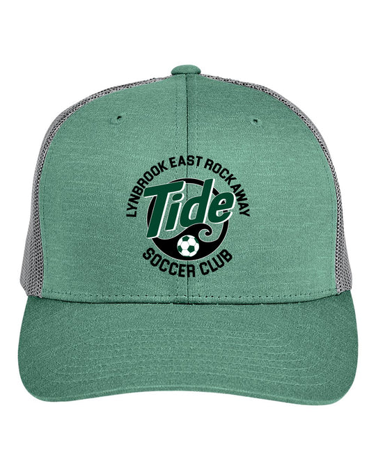 Lynbrook East Rockaway Soccer embroidered trucker hat