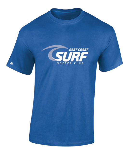 East Coast Surf Soccer Club Logo Short sleeve T-shirt
