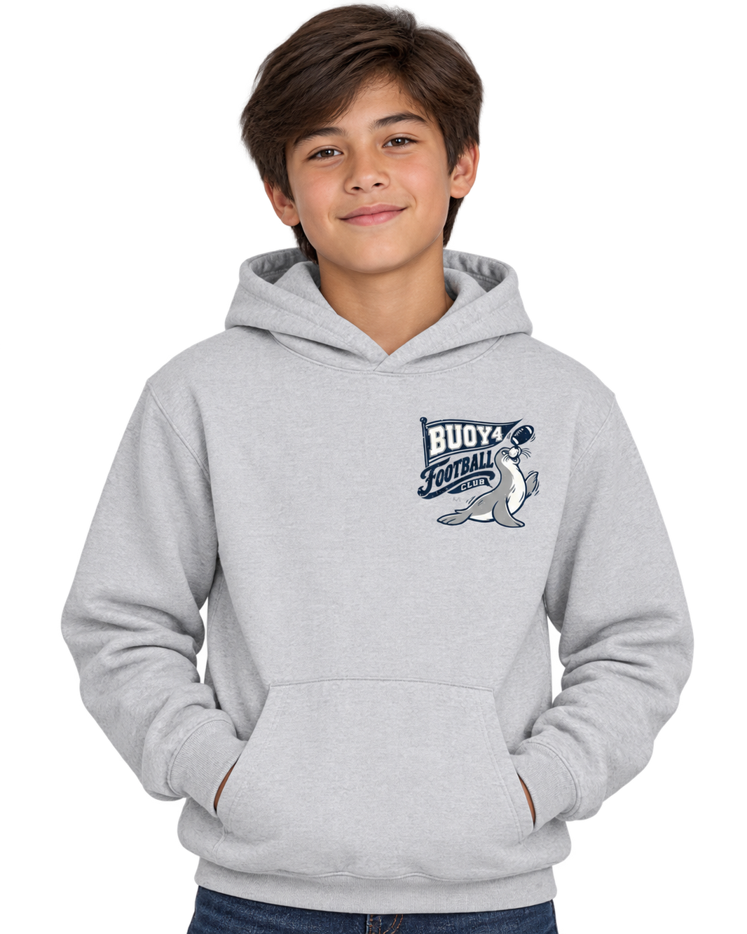 BUOY4 FOOTBALL FLAG HOODIE