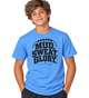 MUD SWEAT GLORY FOOTBALL GRAPHIC TEE