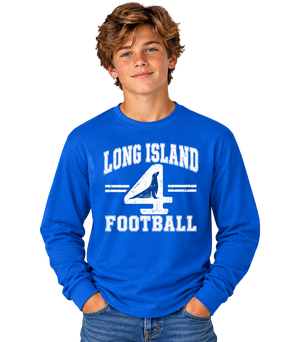 LONG ISLAND FOOTBALL LONG SLEEVE GRAPHIC TEE
