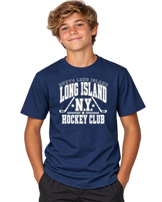 LONG ISLAND HOCKEY CLUB LIGHTNING GRAPHIC TEE